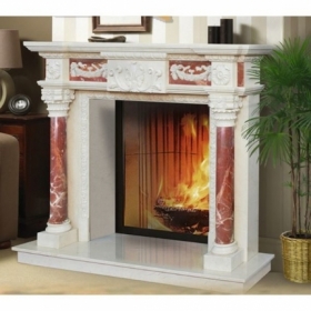 Дровяной камин DeMarco CALISTO Crema Marfil  Red