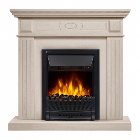 Электрокамин Electrolux Bianco Classic Беленый дуб с очагом Classic EFP/P - 1020LS