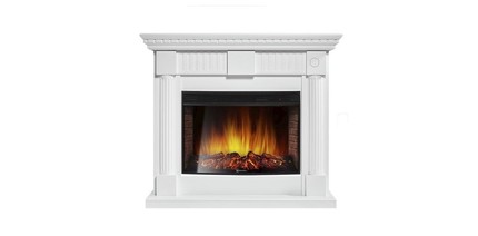 Электрокамин Electrolux Colonna 30 U белый с очагом 33 дюйма (EFP/P - 3320RLS)