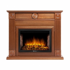 Электрокамин Electrolux Frame 30 U (угловой) (дуб) с очагом 31 дюйм (EFP/P - 3020LS)