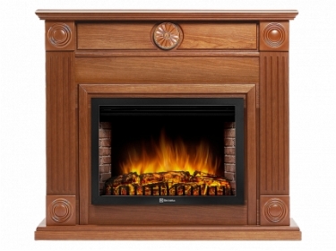 Электрокамин Electrolux Frame 30 шпон дуб с очагом EFP/P-3020LS