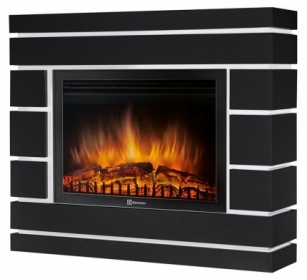 Электрокамин Electrolux Moderno 30 (черный дуб) с очагом 33 дюйма (EFP/P - 3320RLS)