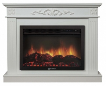 Электрокамин Electrolux Noce 30 белый с очагом 31 дюйм (EFP/P - 3020LS)