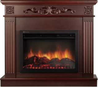 Электрокамин Electrolux Noce 30 темный дуб с очагом 31 дюйм (EFP/P - 3020LS)