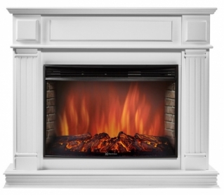 Электрокамин Electrolux Piazza 30 (белый) с очагом 33 дюйма (EFP/P - 3320RLS)