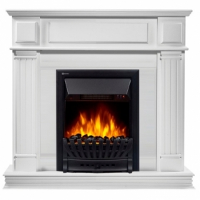 Электрокамин Electrolux Piazza Classic (белый) с очагом Classic EFP/P - 1020LS