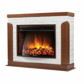 Электрокамин Electrolux Prestigio белый с очагом 31 дюйм (EFP/P - 3020LS)