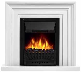 Электрокамин Electrolux Stretto Classic белый с очагом EFP/P-1020LS