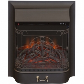 Электрокамин InterFlame Majestic FX M Black/Brass