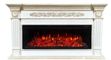 Электрокамин InterFlame Елизавета с очагом FreeSpace 60 LED FX QZ