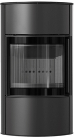 Дровяной камин Kratki BJORN/W, черная футеровка, с доводчиком