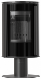 Дровяной камин Kratki ERIK, на опоре, черная футеровка