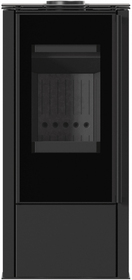 Дровяной камин Kratki HATI, черная футеровка