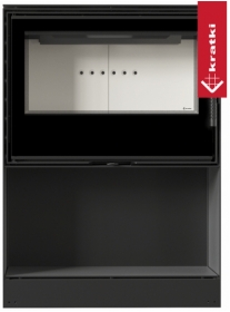 Дровяной камин Kratki KARI 80/W