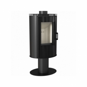 Дровяной камин Kratki KOZA/AB/S/N/DR/GLASS (сталь)