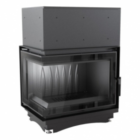 Дровяной камин Kratki Zuzia/L/BS/DECO