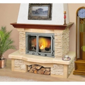 Дровяной камин MadeIra Adela Giallo М с700