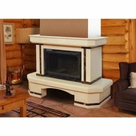 Дровяной камин MadeIra Alba Giallo, Emperador М с700
