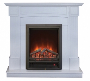 Электрокамин Real-Flame Andrea STD/EUG WT с очагом Eugene