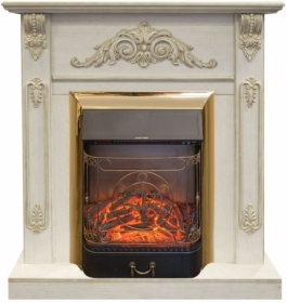 Электрокамин Real-Flame Anita WTG с очагами Fobos/Majestic