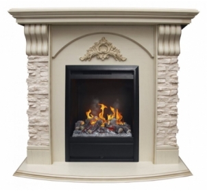 Электрокамин Real-Flame Athena STD/EUG с очагом 3D Olympic