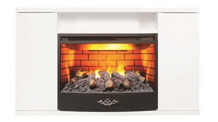 Электрокамин Real-Flame Brooklyn 25,5 WT с очагом 3D Firestar 25,5