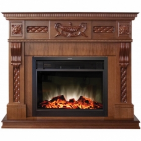 Электрокамин Real-Flame Corsica Lux 25,5/26 NT с очагом Moonblaze Lux Bl/Br