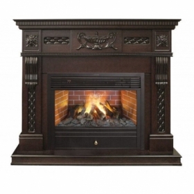 Электрокамин Real-Flame Corsica Lux 26 AO (AO-255) с очагом 3D Novara