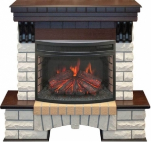 Электрокамин Real-Flame Country 25/25,5 AO с очагом Firefield 25 S IR