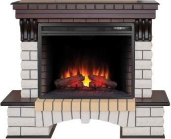 Электрокамин Real-Flame Country 26 AO с очагом Epsilon 26 S IR