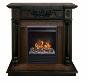 Электрокамин Real-Flame Dacota STD/EUG AO с очагом 3D Olympic