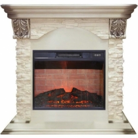 Электрокамин Real-Flame Dublin LUX STD/EUG/24 WT Irvine 24