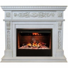 Электрокамин Real-Flame Estella 25,5/26 WT с очагом 3D Helios 26