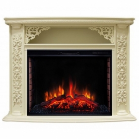 Электрокамин Real-Flame Izabella 33 WT с очагом Epsilon 33 S