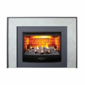 Электрокамин Real-Flame Jersey 25,5 WT (GR-F718) с очагом 3D Firestar 25,5