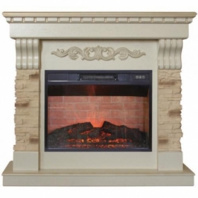 Электрокамин Real-Flame Marseille Luxe 24 с очагом Irvine 24