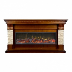 Электрокамин Real-Flame Michigan BV/42 (AO-255) с очагом Beverly 1000