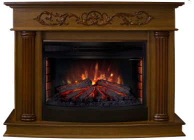 Электрокамин Real-Flame Milano 25/25,5 NT с очагом Sparta 25,5 LED