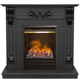 Электрокамин Real-Flame Ottawa STD/EUG DN с очагом 3D Olympic