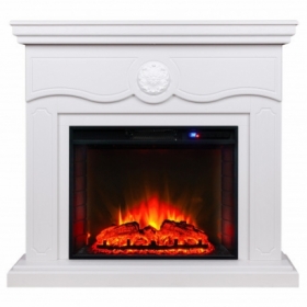 Электрокамин Real-Flame Raffaele 25,5 с очагом Sparta 25,5 LED