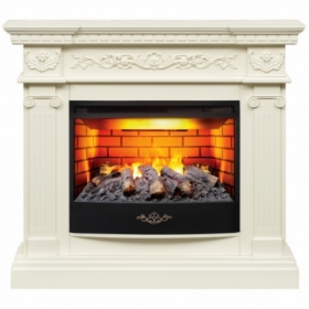 Электрокамин Real-Flame Riviera 25,5 с очагом 3D Firestar 25,5