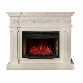 Электрокамин Real-Flame Riviera 25 WT с очагом Firefield 25 S IR