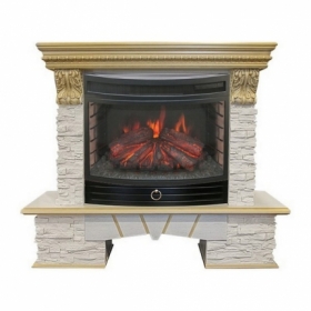 Электрокамин Real-Flame Rockland LUX 25/25,5 с очагом Firefield 25 S IR