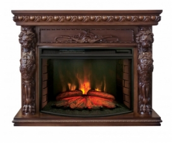 Электрокамин Real-Flame Romano 33 AO с очагом Firespace 33 S IR