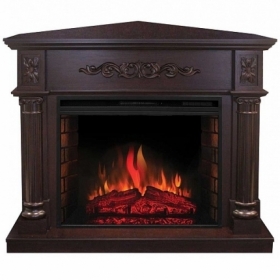 Электрокамин Real-Flame Silvia Corner 26 AO с очагом Epsilon 26 S IR