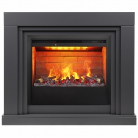 Электрокамин Real-Flame Stanley 26 GR с очагом 3D Helios 26