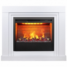 Электрокамин Real-Flame Stanley 26 WT с очагом 3D Helios 26