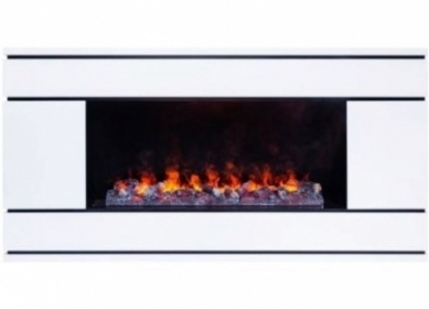 Электрокамин Real-Flame VEGA CST1000 WT с очагом 3D CASSETTE 1000