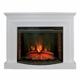 Электрокамин Real-Flame Weston 33 WT с очагом Firespace 33