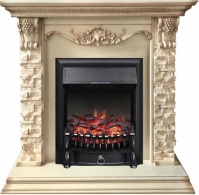 Электрокамин Royal Flame Adriana c очагом Fobos FX Black/Brass